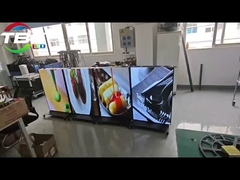 Bảng quảng cáo LED có thể gập lại với pitch pixel P1.25mm cho quảng cáo năng động và có tác động trong trung tâm mua sắm